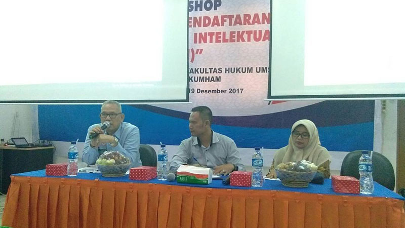 Gelar Workshop Pendaftaran HKI, Kanwilkumham Sumut Apresiasi UMSU