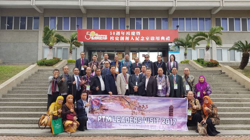 Dorong Percepatan Internasionalisasi PTMA, 24 Pimpinan PTM Kunjungi Taiwan