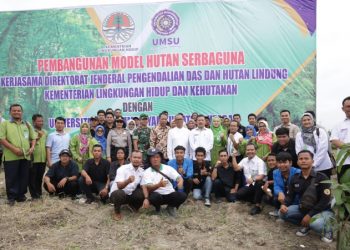 Lahan Kampus Terpadu UMSU Jadi Kawasan Pembangunan Model Hutan Serbaguna