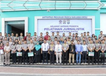 Sambut Era Industri 4.0, UMSU dan Polda Sumut Gelar Pelatihan Jurnalistik Digital