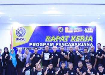 Pascasarjana UMSU Sukses Gelar Rapat Kerja 2022