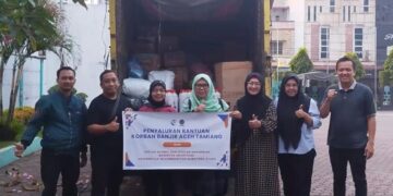 Ikatan Alumni MAKSI UMSU Salurkan Bantuan untuk Korban Banjir Aceh Tamiang